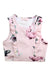 A Pink Sleeveless Tops from Lipsy London in size 7Y for girl. (Front View)