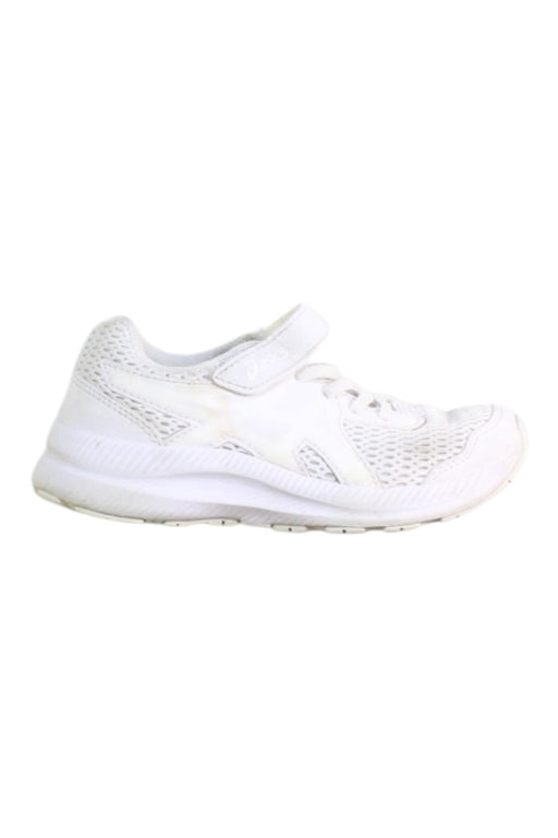A White Sneakers from ASICS in size 6T for neutral. (Front View)