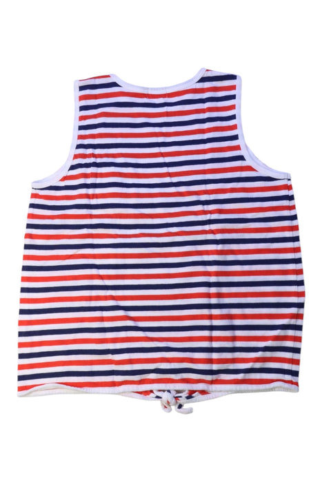 A White Sleeveless Tops from Crewcuts in size 8Y for girl. (Back View)