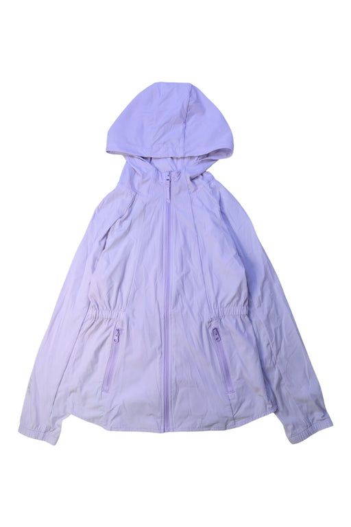 A Purple Lightweight Jackets from Moody Tiger in size 7Y for girl. (Front View)