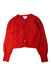 A Red Cardigans from Jacadi in size 10Y for girl. (Front View)