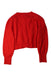 A Red Cardigans from Jacadi in size 10Y for girl. (Back View)