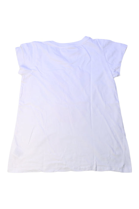 A White Short Sleeve T Shirts from Seed in size 8Y for girl. (Back View)