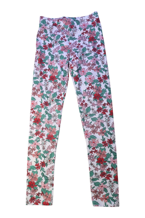 A Red Leggings from Crewcuts in size 10Y for girl. (Front View)