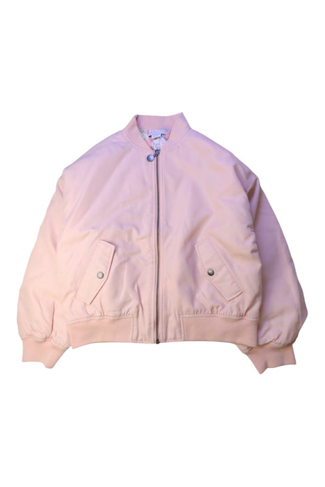 A Pink Lightweight Jackets from Stella McCartney in size 10Y for girl. (Front View)