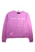 A Pink Crewneck Sweatshirts from The Marc Jacobs in size 14Y for girl. (Front View)
