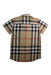 A Beige Short Sleeve Shirts from Burberry in size 10Y for boy. (Back View)