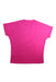 A Pink Short Sleeve Tops from Adidas in size 10Y for girl. (Back View)