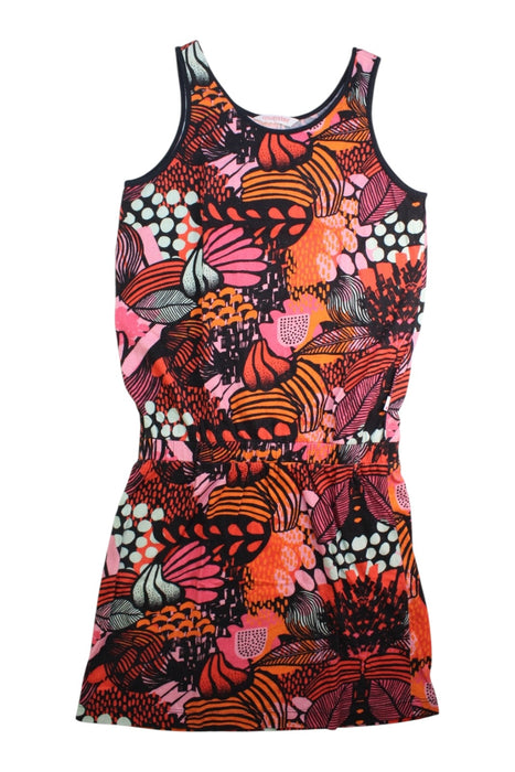 A Multicolour Sleeveless Dresses from Munster in size 12Y for girl. (Front View)