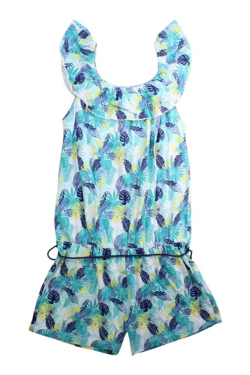 A Multicolour Sleeveless Rompers from La Compagnie des Petits in size 12Y for girl. (Front View)