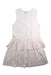 A Pink Sleeveless Dresses from Petit Bateau in size 12Y for girl. (Front View)