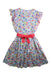 A Multicolour Sleeveless Dresses from Petit Bateau in size 12Y for girl. (Front View)