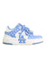 A Blue Sneakers from MLB in size 11Y for girl. (Front View)