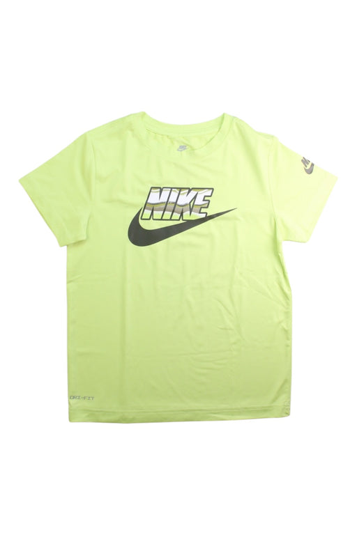 A Yellow Short Sleeve T Shirts from Nike in size 7Y for neutral. (Front View)
