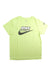 A Yellow Short Sleeve T Shirts from Nike in size 7Y for neutral. (Front View)