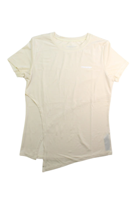 A Ivory Short Sleeve T Shirts from Moody Tiger in size 8Y for girl. (Front View)