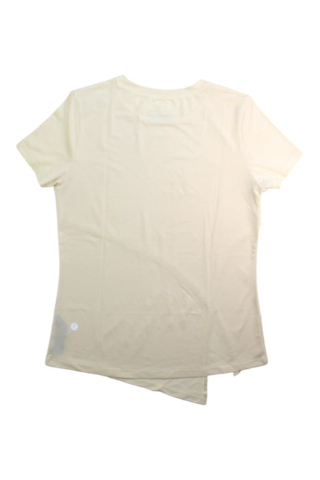 A Ivory Short Sleeve T Shirts from Moody Tiger in size 8Y for girl. (Back View)