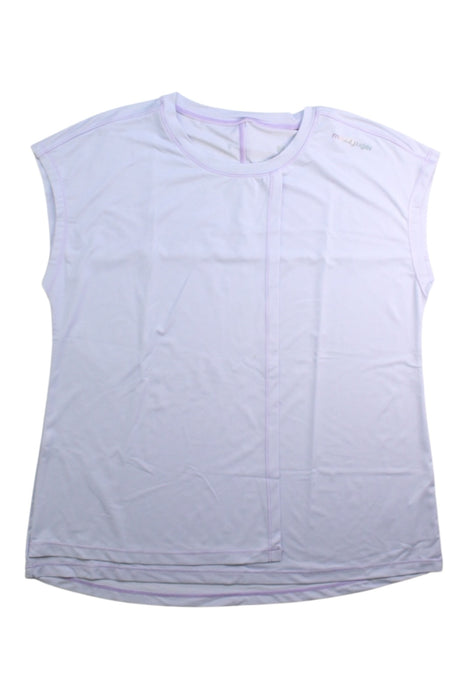 A White Sleeveless Tops from Moody Tiger in size 8Y for girl. (Front View)