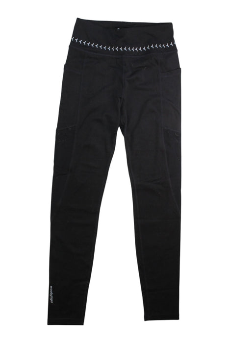 A Black Active Pants from Moody Tiger in size 8Y for girl. (Front View)