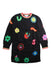 A Black Sweater Dresses from Stella McCartney in size 8Y for girl. (Front View)