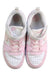 A Pink Sneakers from Nike in size 7Y for girl. (Back View)