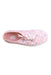 A Pink Sneakers from Vans in size 9Y for girl. (Front View)