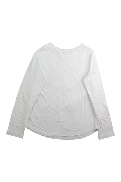 A White Long Sleeve T Shirts from Bonpoint in size 6T for girl. (Back View)