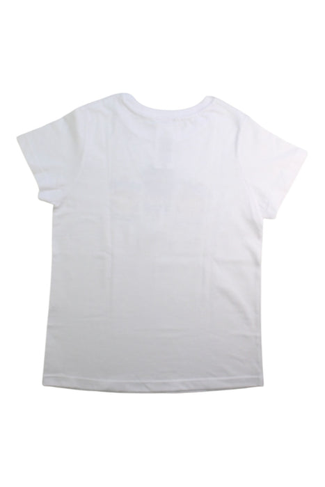 A White Short Sleeve T Shirts from Jacadi in size 8Y for girl. (Back View)