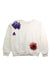 A White Crewneck Sweatshirts from Molo in size 8Y for girl. (Front View)