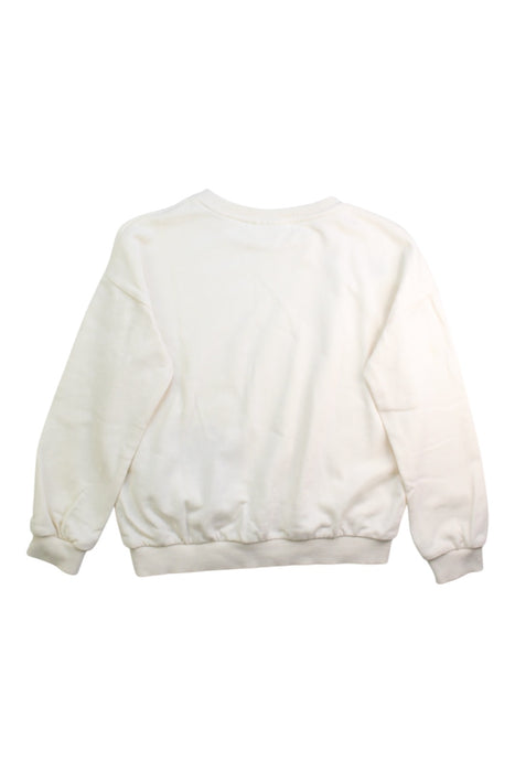 A White Crewneck Sweatshirts from Molo in size 8Y for girl. (Back View)