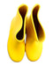A Yellow Rain Boots from Hunter in size 9Y for neutral. (Back View)