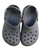 A Grey Slip Ons from Crocs in size 5T for neutral. (Back View)