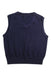 A Navy Sweater Vests from Polo Ralph Lauren in size 3T for boy. (Back View)