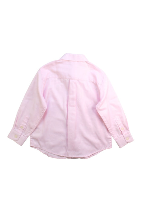 A Pink Long Sleeve Shirts from Nicholas & Bears in size 3T for boy. (Back View)