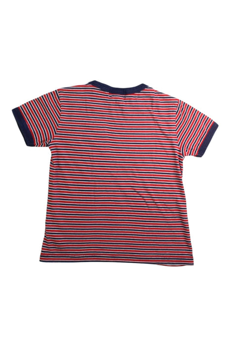 A Red Short Sleeve T Shirts from Polo Ralph Lauren in size 3T for boy. (Back View)