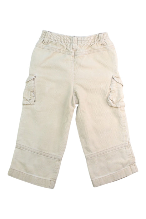 A Beige Casual Pants from Kingkow in size 12-18M for boy. (Back View)