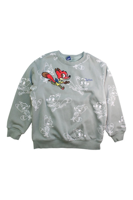 A Grey Crewneck Sweatshirts from Balabala in size 10Y for boy. (Front View)