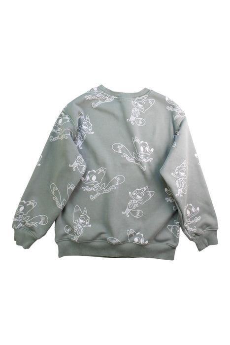 A Grey Crewneck Sweatshirts from Balabala in size 10Y for boy. (Back View)