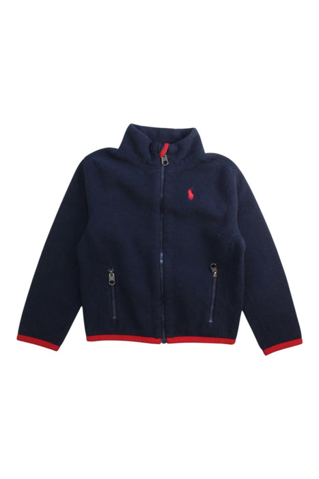 A Navy Lightweight Jackets from Polo Ralph Lauren in size 3T for boy. (Front View)