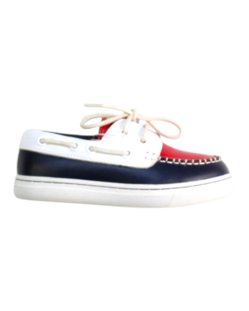 A Red Loafers & Moccasins from Ferrari in size 5T for boy. (Front View)