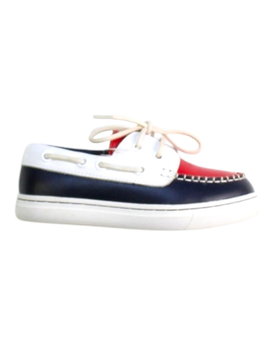 A Red Loafers & Moccasins from Ferrari in size 5T for boy. (Front View)