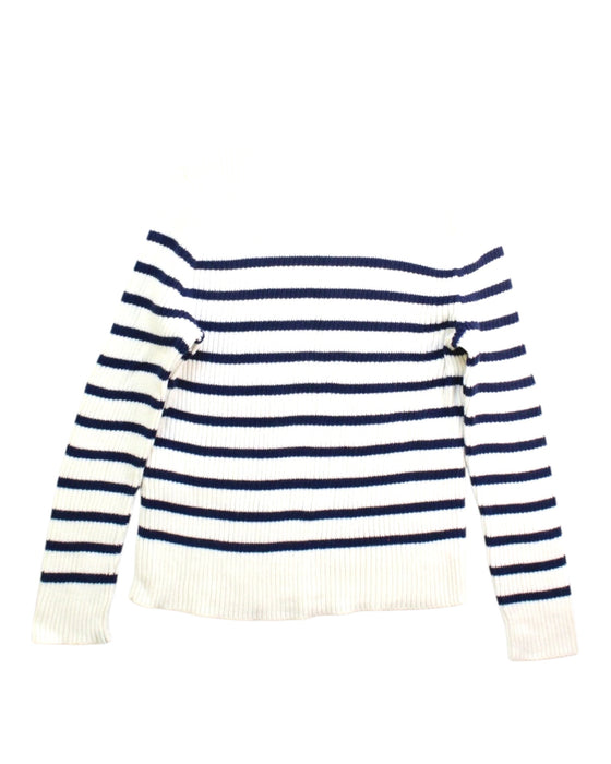 A White Long Sleeve Tops from little Mo & Co. in size 4T for girl. (Back View)