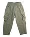 A Green Casual Pants from Aigle in size 4T for boy. (Front View)
