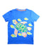 A Blue Short Sleeve T Shirts from Boden in size 10Y for boy. (Front View)