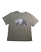 A Green Short Sleeve T Shirts from The North Face in size 7Y for boy. (Front View)