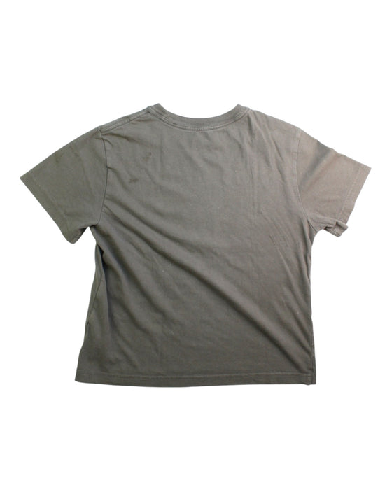 A Green Short Sleeve T Shirts from The North Face in size 7Y for boy. (Back View)