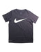 A Black Short Sleeve T Shirts from Nike in size 7Y for neutral. (Front View)