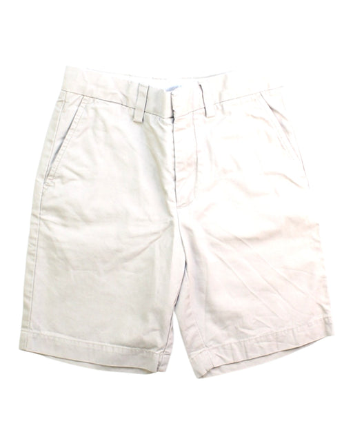 A White Shorts from Crewcuts in size 6T for boy. (Front View)