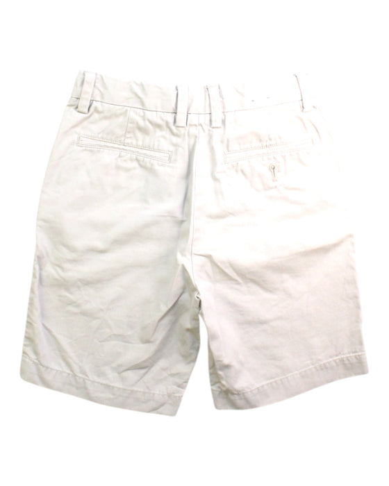 A White Shorts from Crewcuts in size 6T for boy. (Back View)