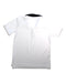 A White Short Sleeve Polos from Nike in size 10Y for boy. (Back View)